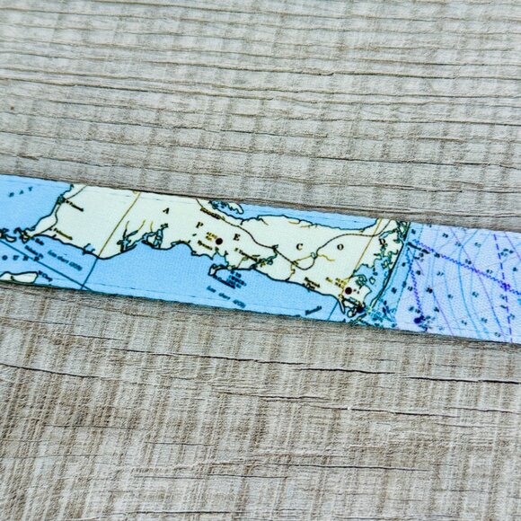 NEW with TAGS Designer Dog Leash with Map of Cape Cod - Picture 8 of 12